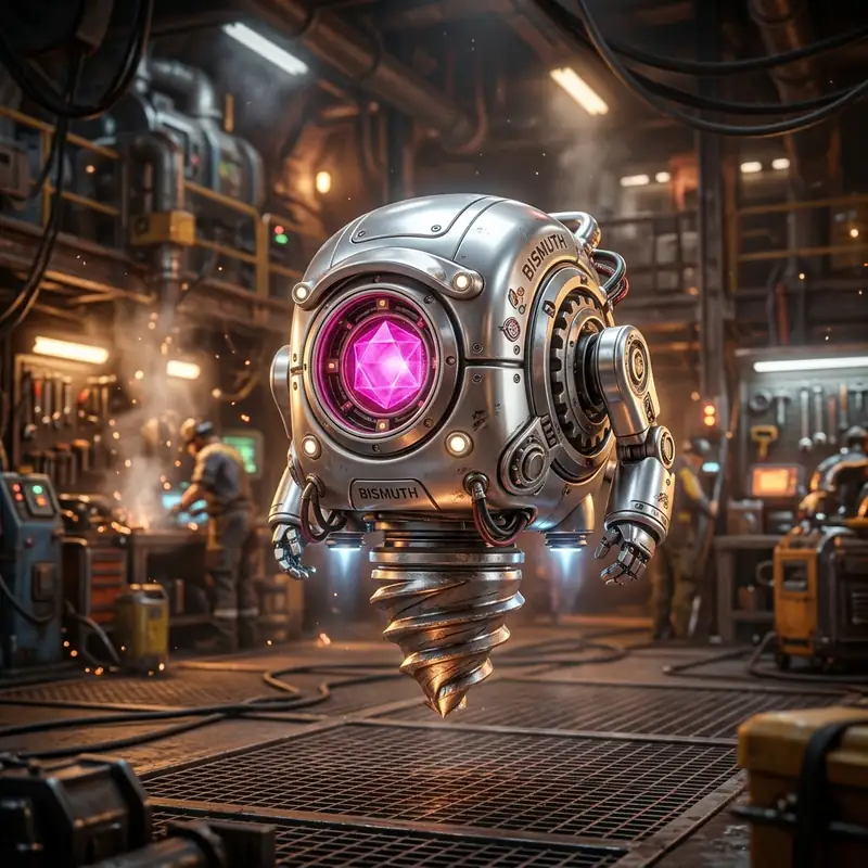 Bismuth the Drill-bot